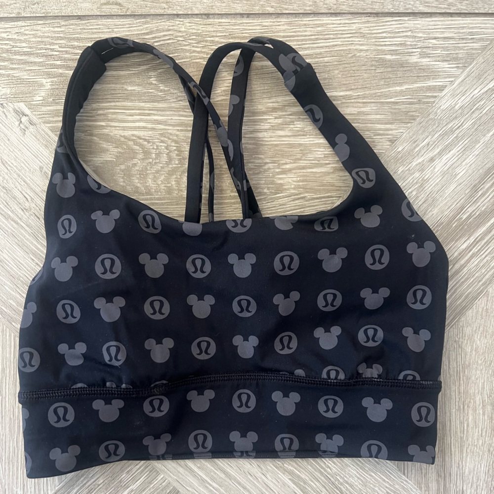 Lululemon x Disney Sports Bra with Mickey Print SOLD OUT IN STORES